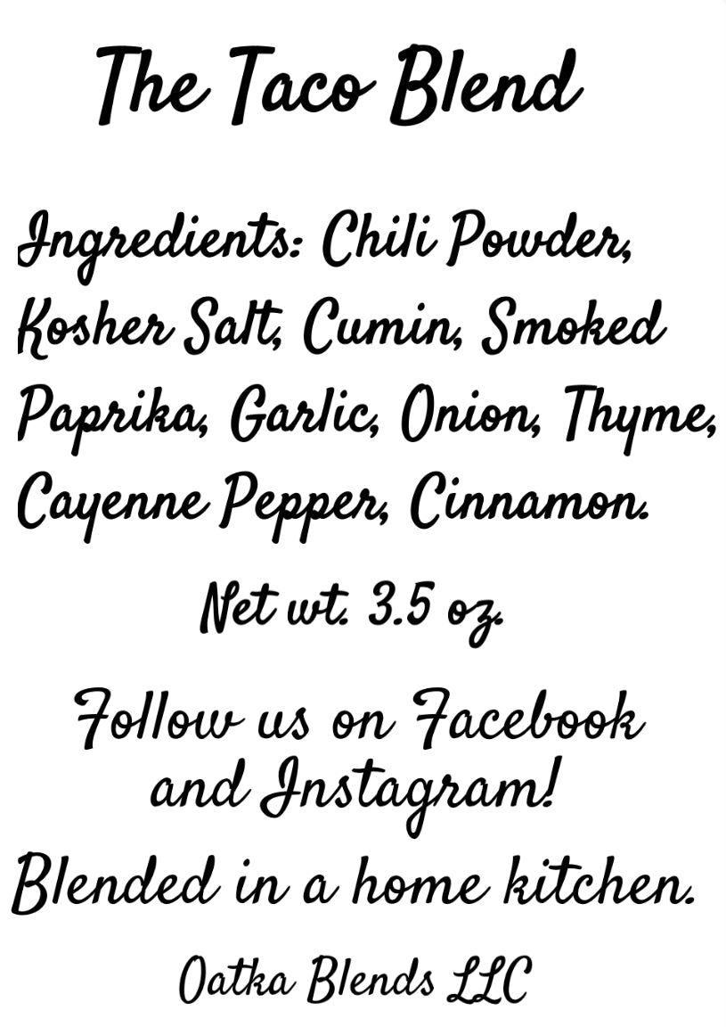 The Taco Blend 3.5oz