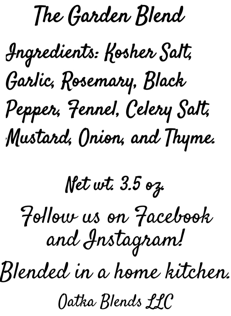 The Garden Blend 3.5oz